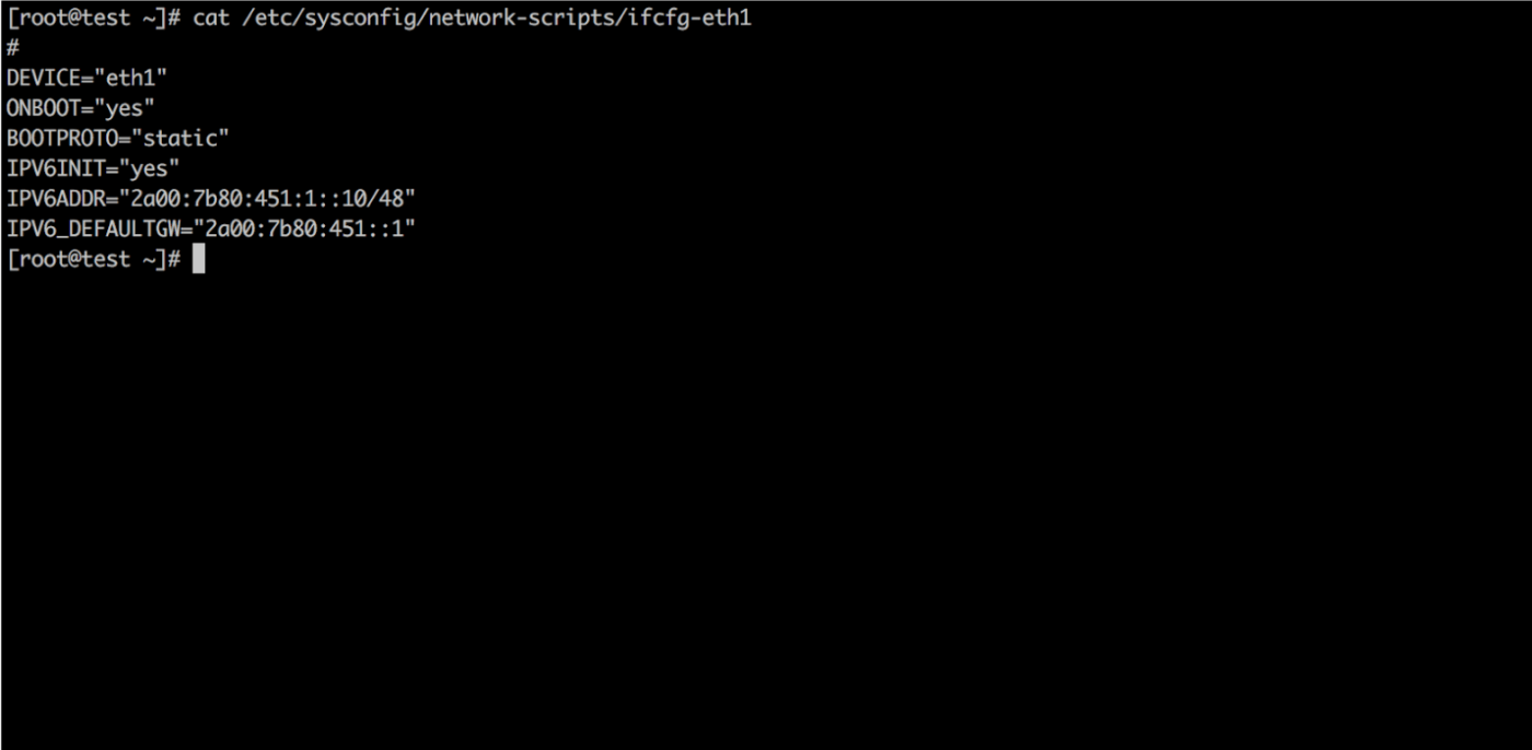 Centos 7 отключить ipv6