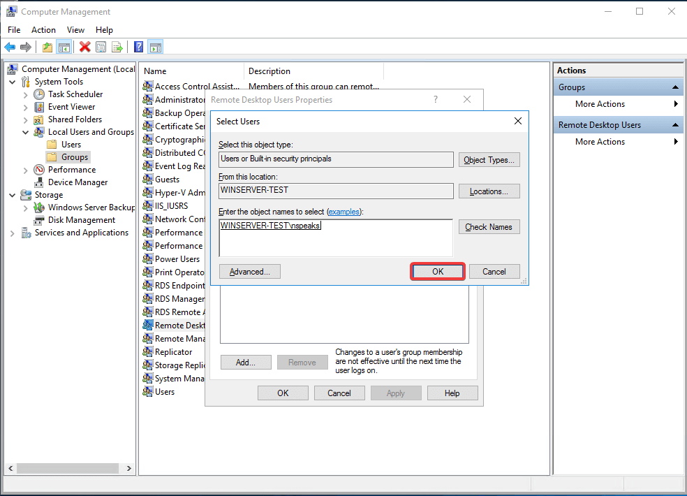 Tworzenie U ytkownika I Zezwalanie Na Uprawnienia RDP W Windows Server 2016 Marea Brava